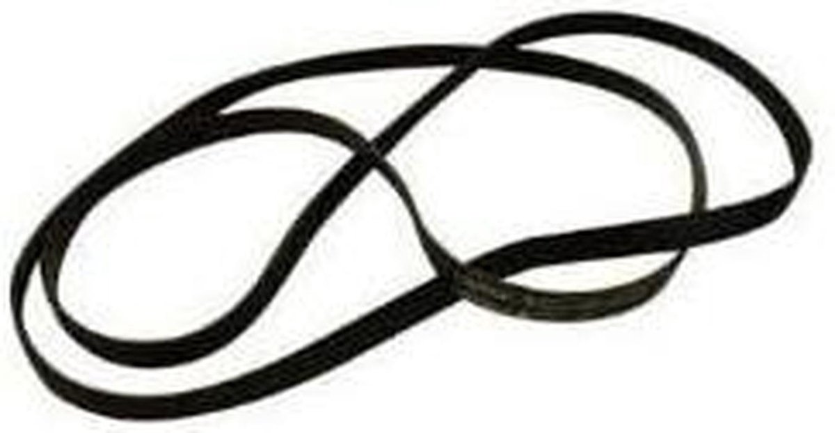 Droger aandrijfriem Vervangende riem Apparaat reparatie Origineel onderdeel 21x12x4 cm Zwart
