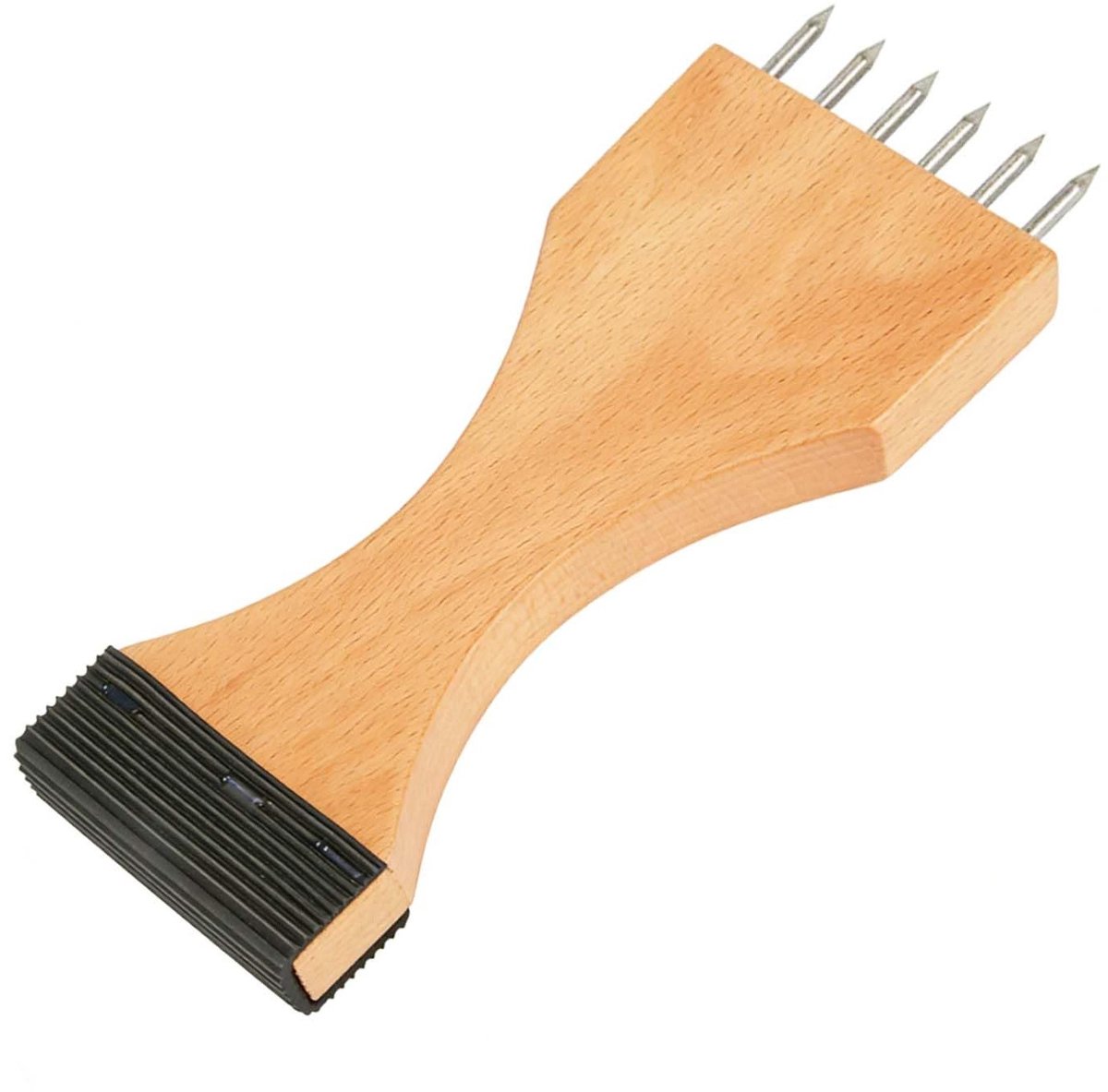 Riemspanner met hefboomontwerp en houten antislip handvat, ideaal voor het spannen van riemen en banden