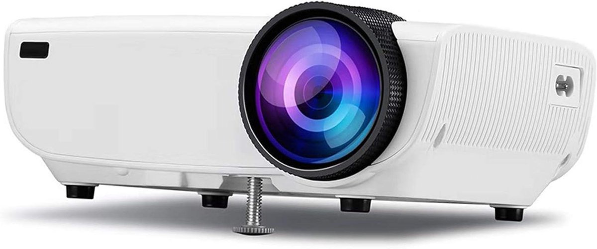 Led Videoprojector - Projector Beamer - Filmavond Thuis - Full HD Resolutie - 100 Inch Scherm - Zwart