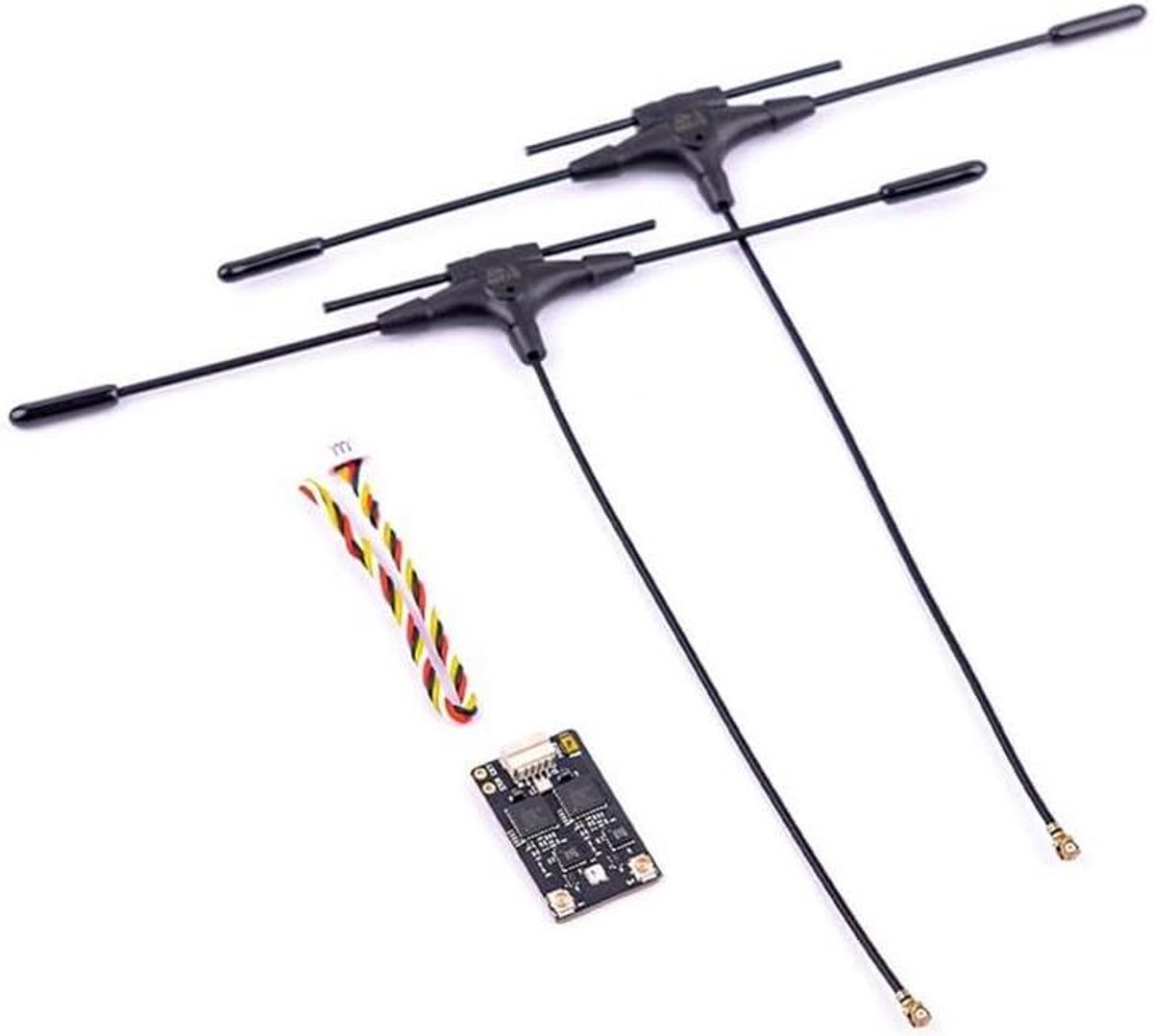 RC Drone Ontvanger - Dual Band RX - FPV Vliegen - Dubbele Frequentie - 15 Gram - Zwart