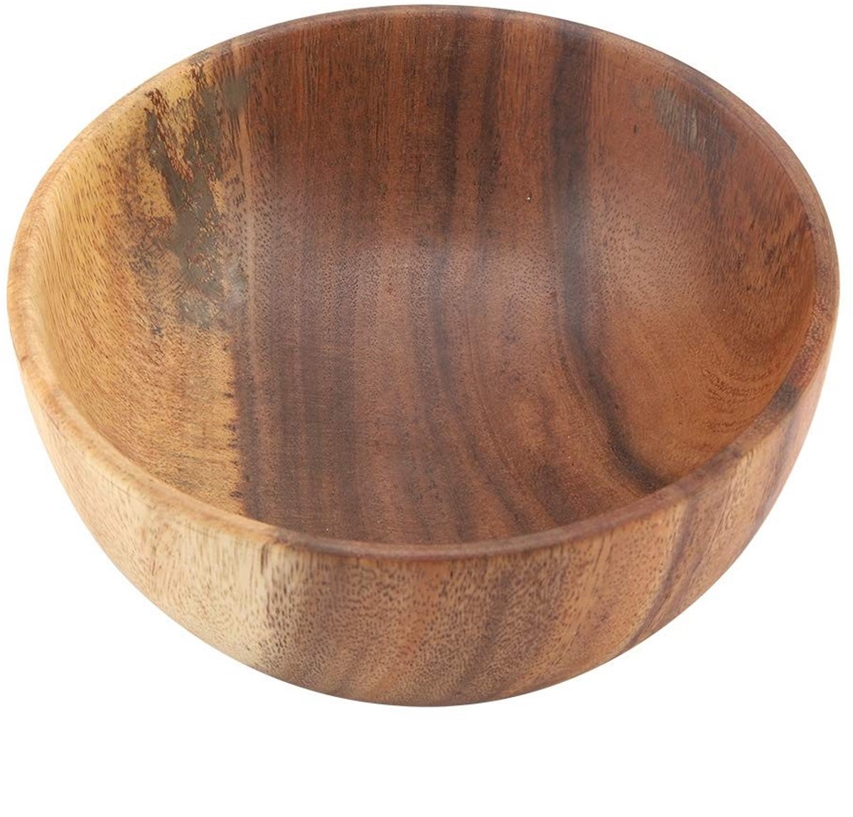 Dailygoods - Houten Slakom van Acaciahout, 16 x 7 cm