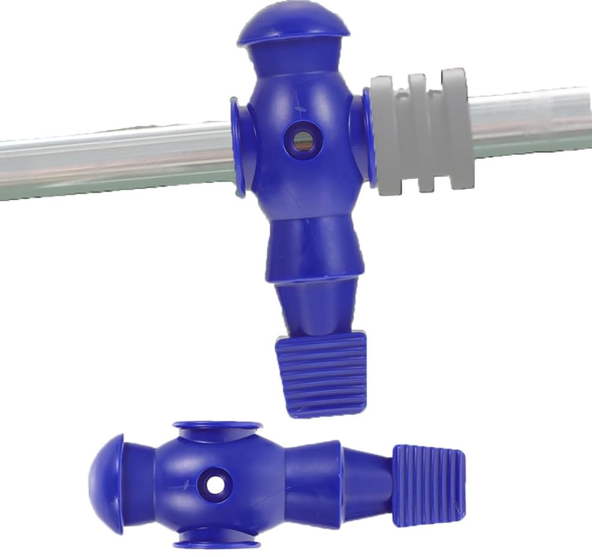 Dailygoods - Tafelvoetbalspeler 5/8 inch Universele Rods Vervangingsonderdeel - Blauw