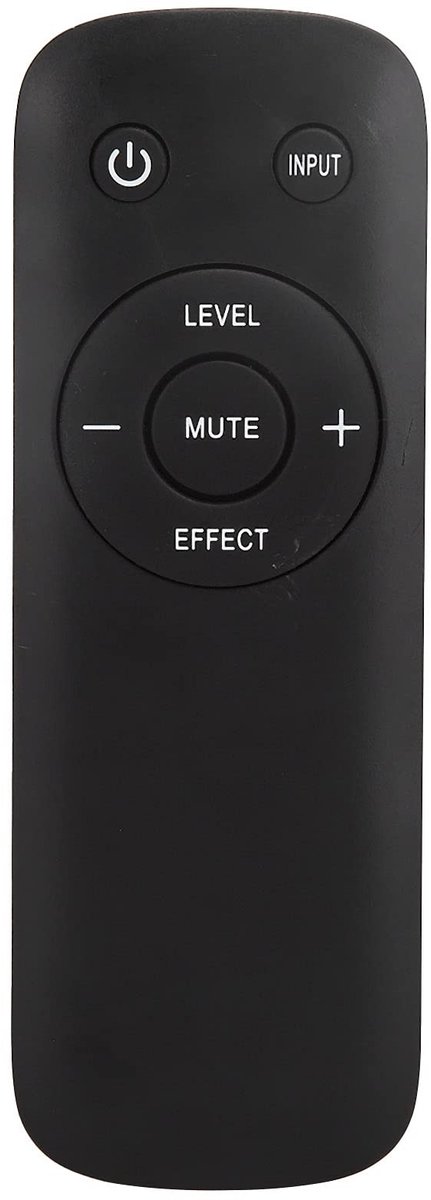 aladdien - Afstandsbediening - Vervanging afstandsbediening - Draagbaar en gebruiksvriendelijk - Geschikt voor Z906 - Ideale keuze voor Home Theater..