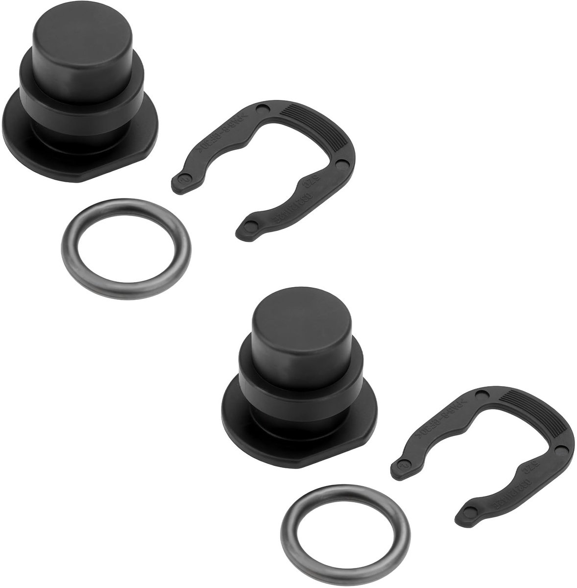 aladdien - Water Flens Blindpluggen Set - 2 Stuks - Duurzaam en betrouwbaar - Geschikt voor Audi 80, 90 en 100 - OEM kwaliteit - Voor optimale water...