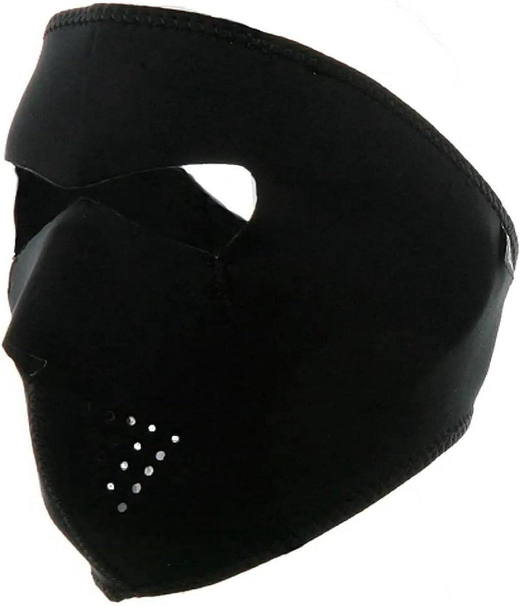 Gehele Gezicht Masker - Winter Muts - Buiten Activiteiten - Ademend Ontwerp - One Size - Zwart