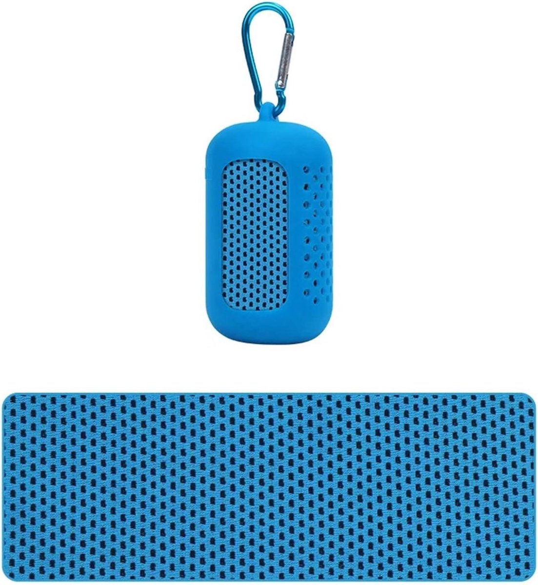 Sneldrogende Handdoeken - Verkoelend Sportdoek - Outdoor Activiteiten - Compact Draagbaar - Standaard Maat - Blauw
