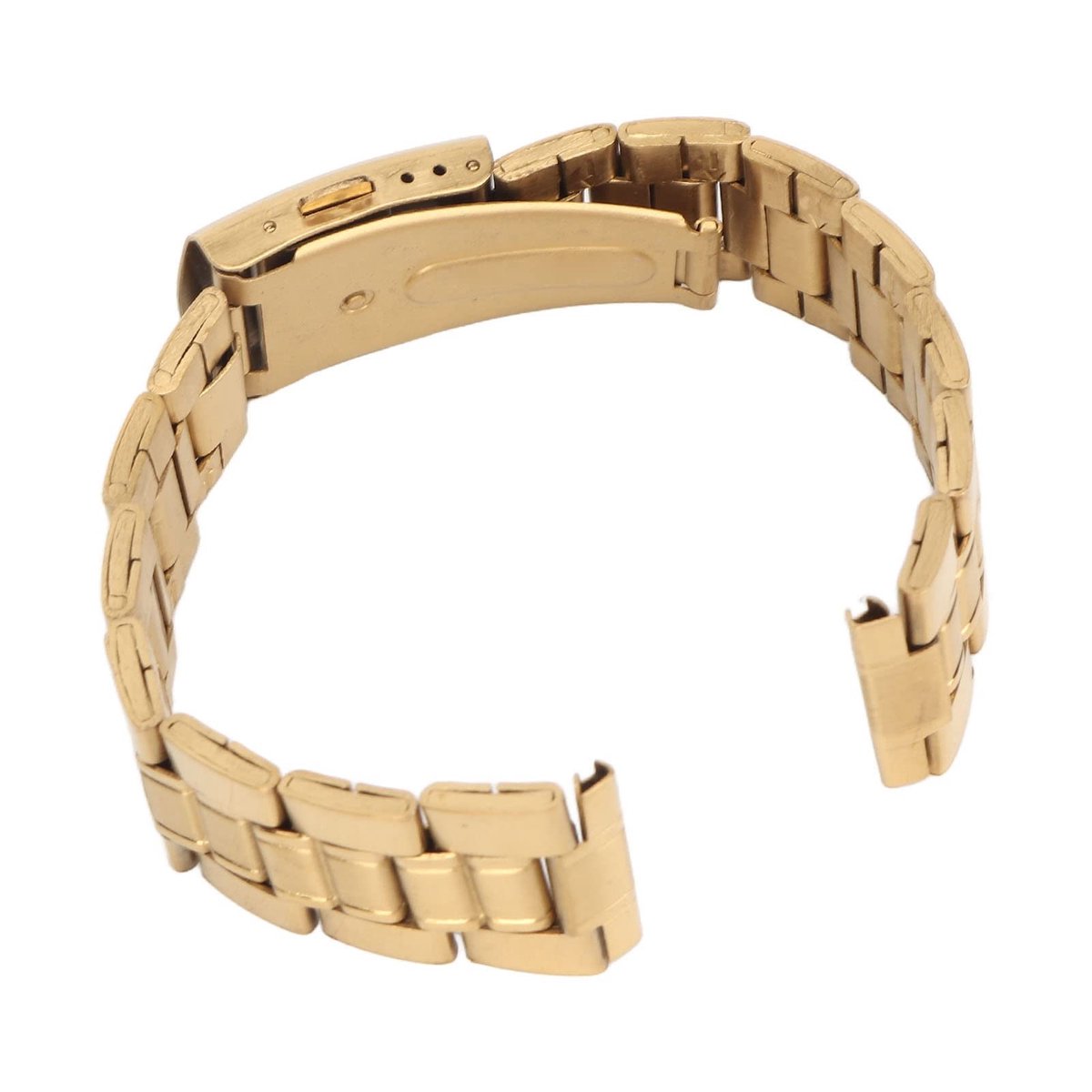 aladdien - Metalen Horlogeband - Verstelbare Horlogeband - Luxe Vervanging - Goud - Roestvrij Staal - 22mm - Geschikt voor Smartwatch - Horlogeband ...