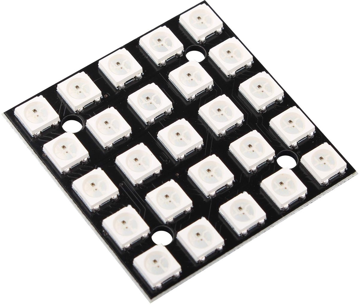 aladdien - WS2812B RGB LED Paneel - Full Color Driver - 5x5 Module - Arduino Compatibel - DIY Kit - Creatieve Verlichting - Perfect voor Projecten