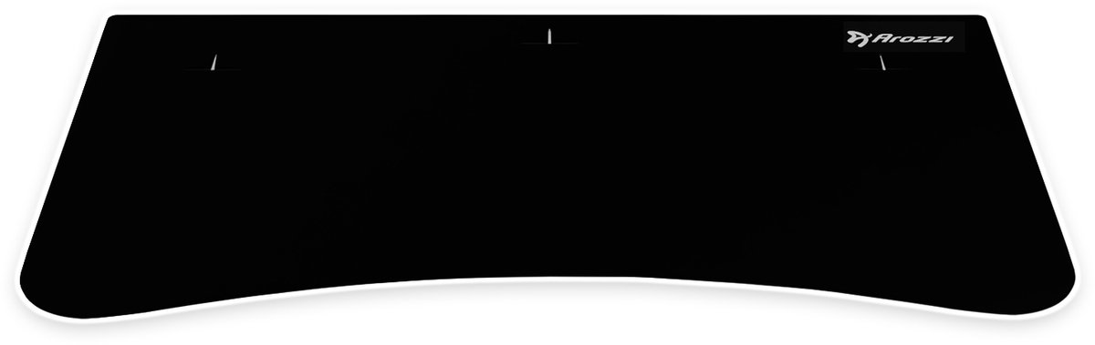 Arozzi Arena Medium Gaming Bureau Vervangende Muismat - 140 cm - Wit