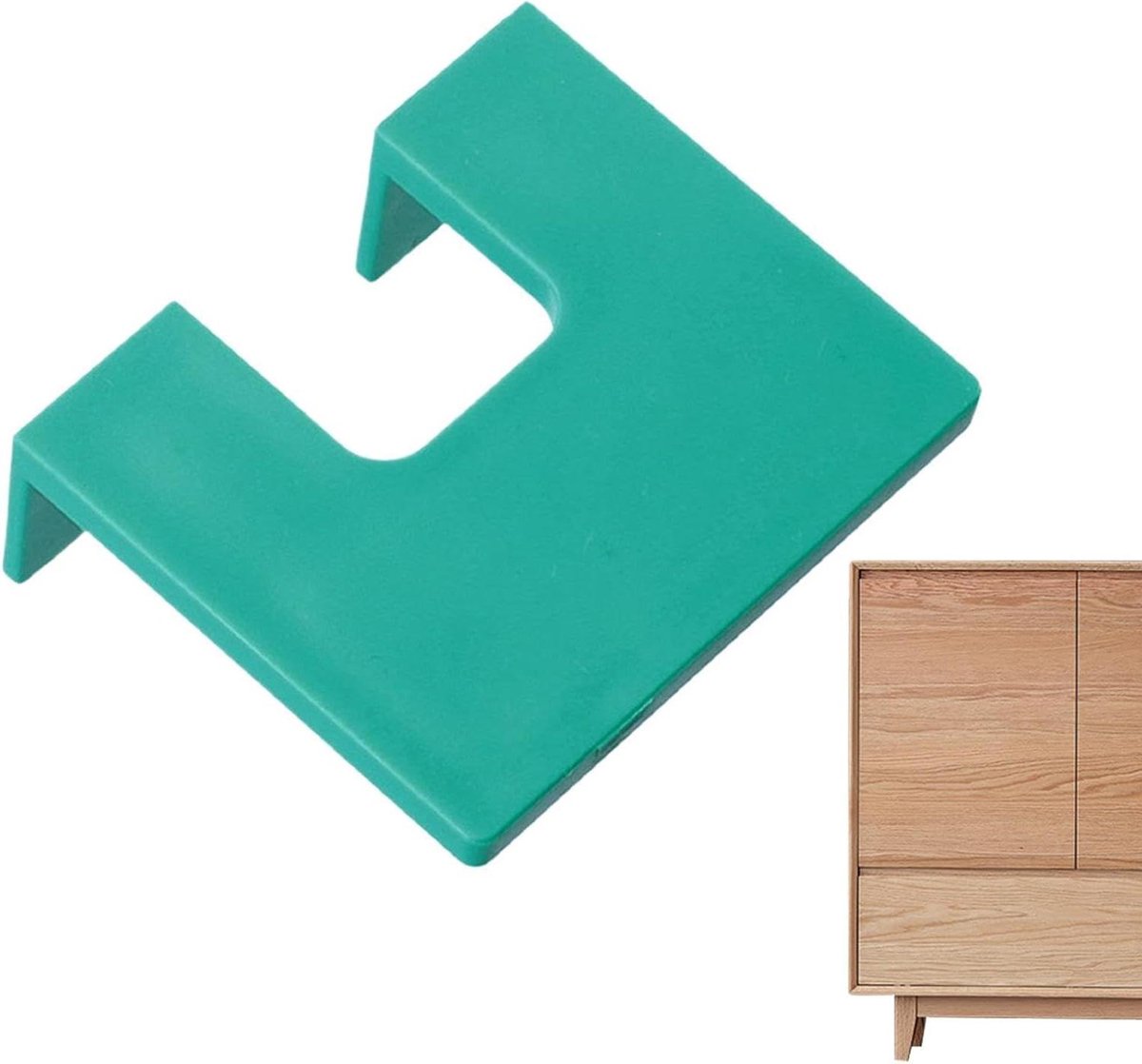 Deurscharniermeter Sjabloon - Uitlijningsgereedschap - Kasten Laden Monteren - Magnetische Bevestiging - Precisie 2mm - Meerkleurig