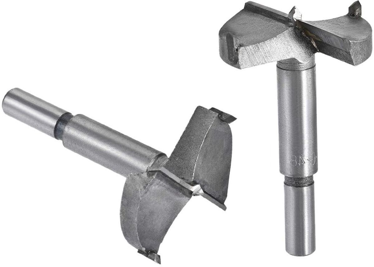 aladdien - Forstner Boorbit - Houtgat Zaag - 2 Stuks - 48 mm en 50 mm - Boren in Hout - Professioneel Gereedschap - Voor Houtbewerkers