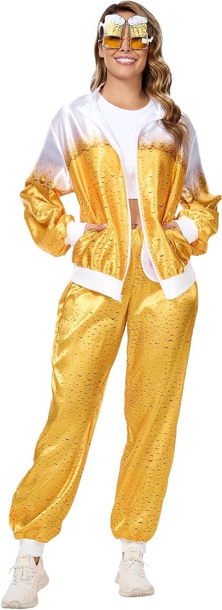 Retro 80s Kostuum voor Mannen - Perfect voor Carnaval, Feestjes en Themadagen