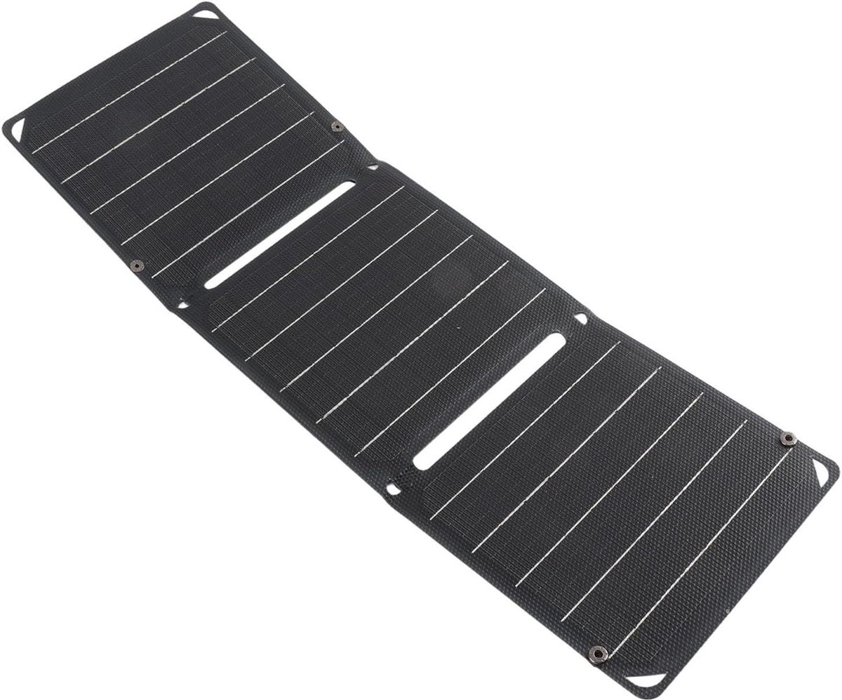 Opvouwbaar Zonnepaneel - Draagbare Charger - Outdoor Energie - Hoge Efficiëntie - 30W - Zwart