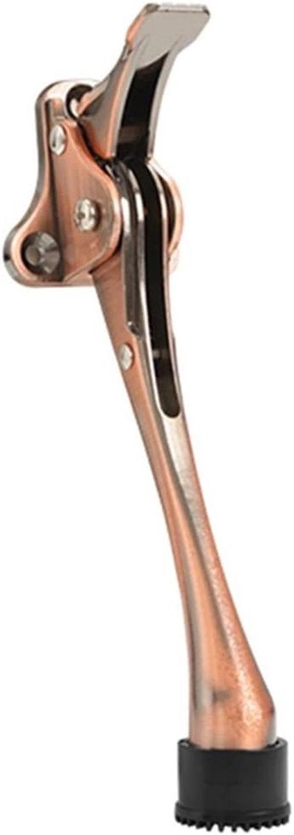 Deurstopper - Deurdemper Pedaal - Voorkom Klappen - Semi-automatisch - 1 Stuks - Rood Brons