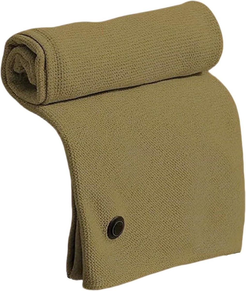 Verwarmde Deken - Omslag Sjaal - Warm Blijven - USB Verwarmd - 150x80cm - Bordeaux