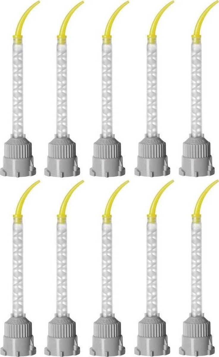 Statische mixer - Mengkop - Materiaal mengen - Hoge kwaliteit - 10 stuks - Transparant