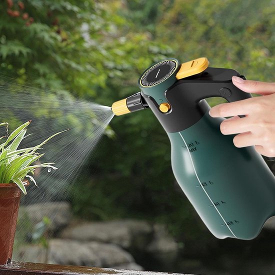 Schuimspuit - Sproeiemer Waterkan - Auto Wassen - Oplaadbaar Draadloos - 2L - Wit — afbeelding 5