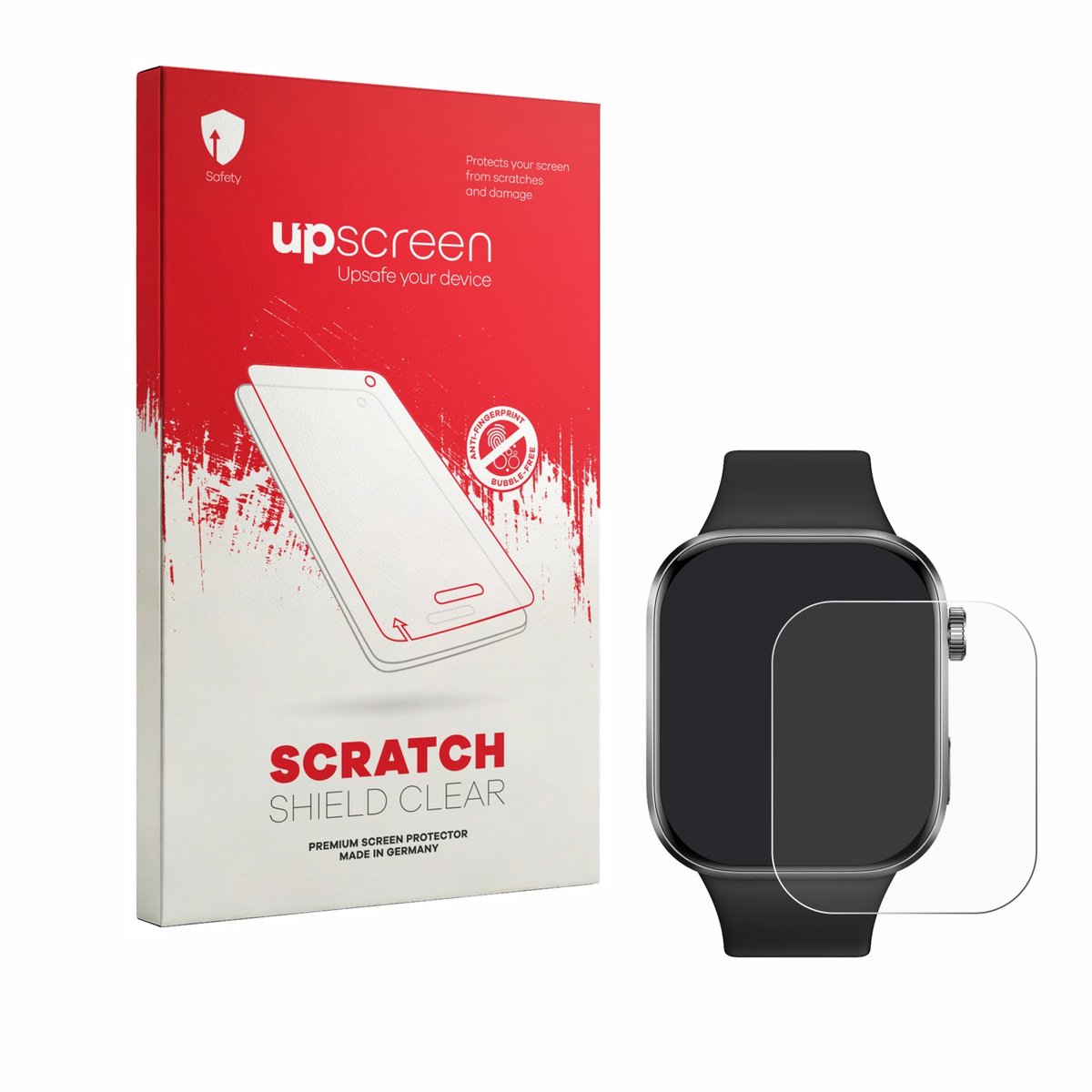 upscreen - Screenprotector voor Xiaomi Redmi Watch 6 - Folie Beschermfolie transparant