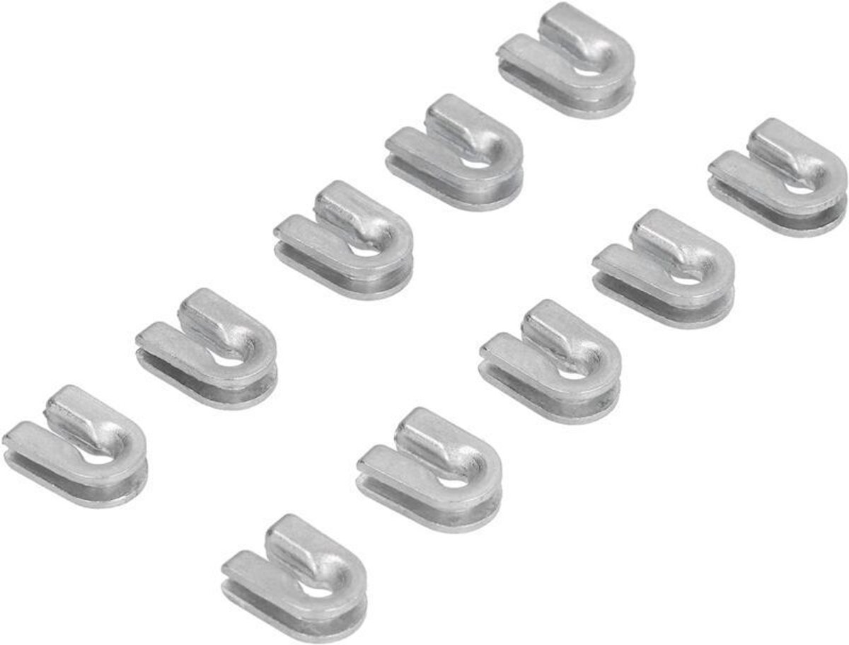 Een set van 10 oogjes geschikt voor grasmaaiers, vervangingsonderdelen geschikt voor grasmaaiers, geschikt geschikt voor de modellen T35, T25, T35X en T45X.