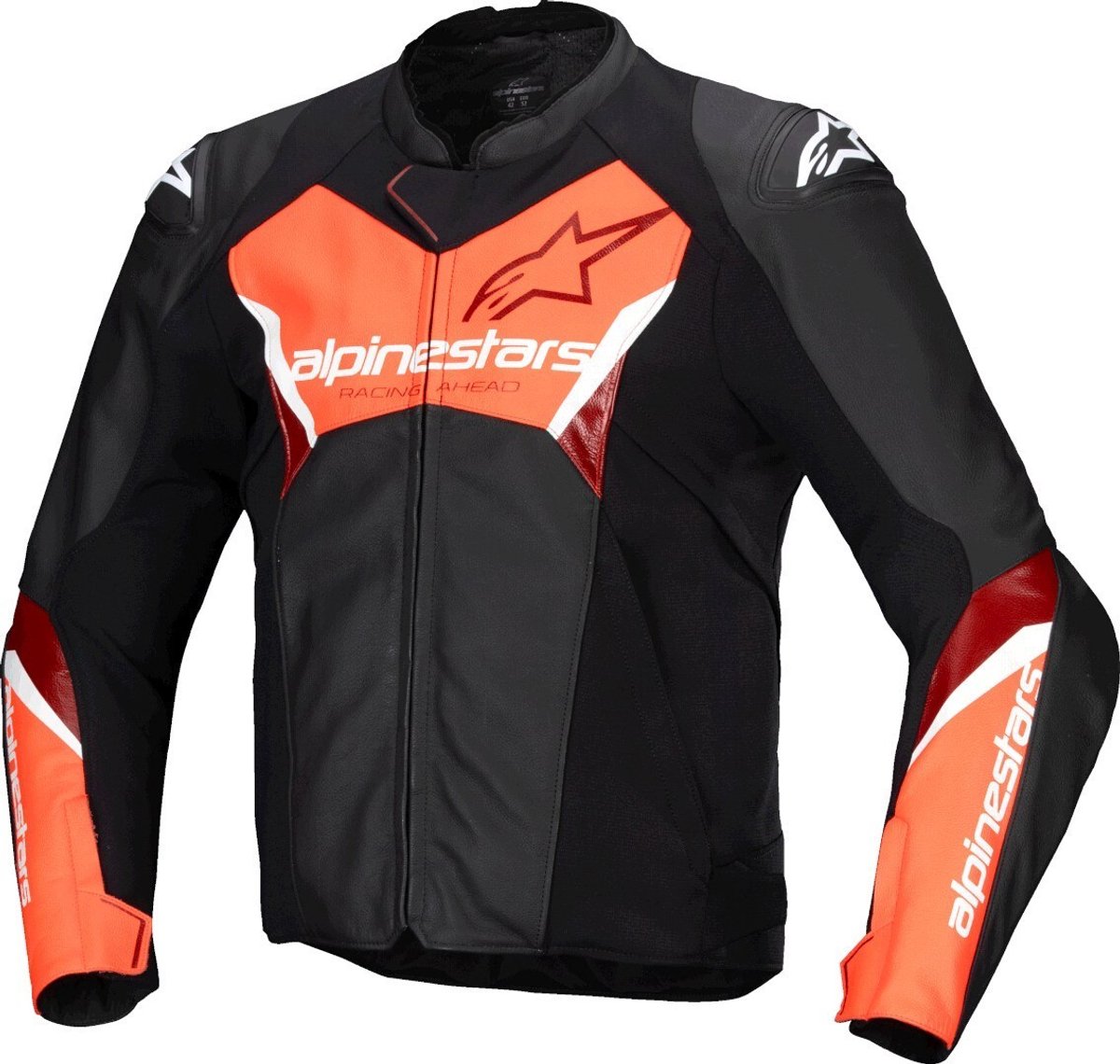 Alpinestars Faster V3 Motorfiets leren jas -