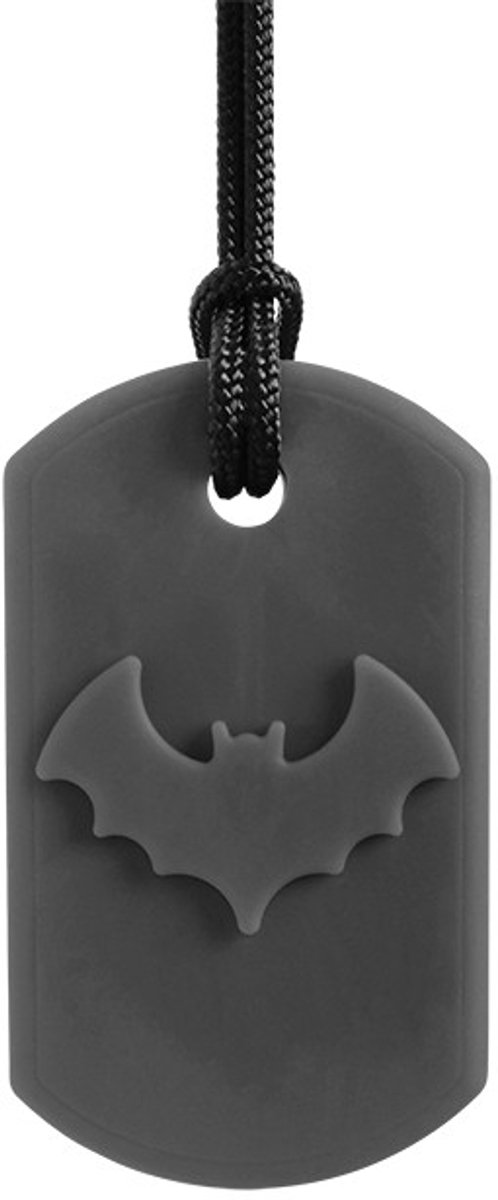 ARK Therapeutic kauwketting Bat Bite donkergrijs XXT - sensorisch speelgoed.