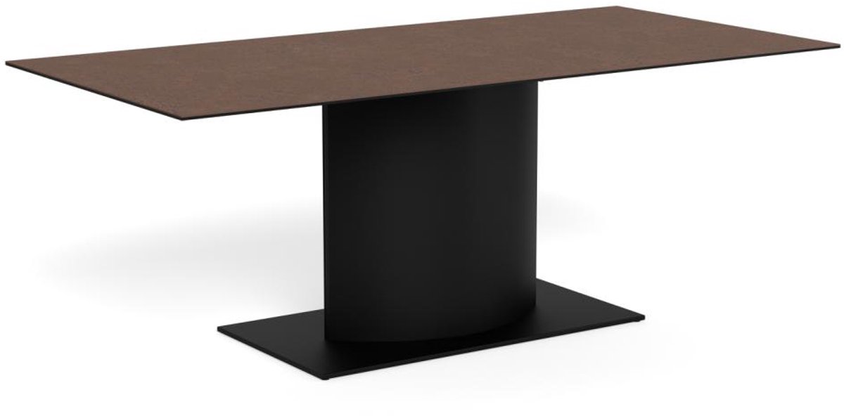 Eettafel Calo Keramiek Bruin 200cm - Giga Living
