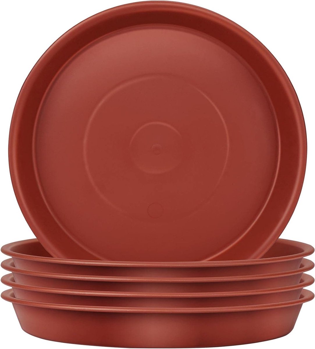 Set van 5 Plantenschaal Drip Trays voor Binnen en Buiten, Ideaal voor Tuinplanten en Potten - 19 cm, Bescherming van Oppervlakken en Voorkomen van Wateroverlast