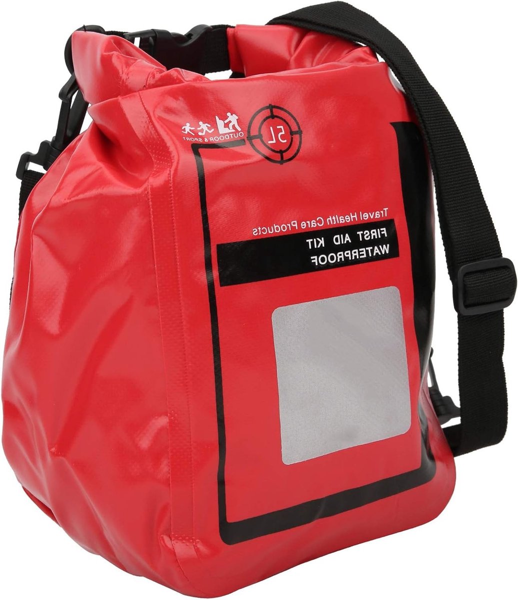 Survival Bag 5L - Compacte Opslagdoos voor Eerste Hulp en Overlevingsuitrusting voor Buitenactiviteiten en Wandelen