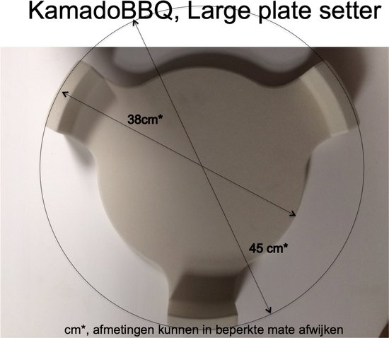 Kamado accessoire pakket - Large - 21 inch van Merkloos — afbeelding 2
