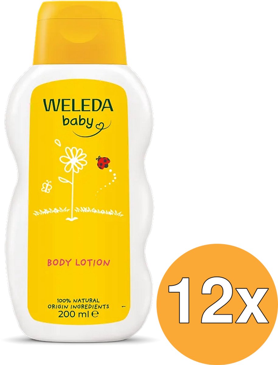 12x WELEDA Calendula Body Lotion (200 ml)