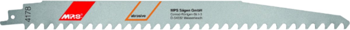 MPS reciprozaagblad HM hout en metaal Profi Top Carbide Line lengte 300mm TPI 3 per 20 stuks (4178-1)
