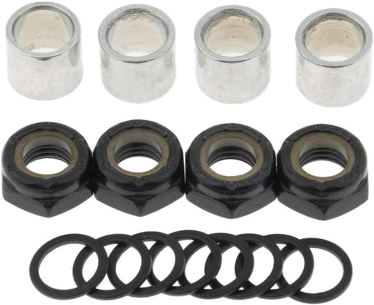 Skateboard Onderdelen Longboard Accessoires Skateboarden Verbeteren Vermindert Wrijving 4 Moeren 8 Ringen