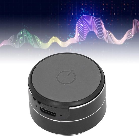 Bone Conduction Speaker, Portable Wireless Stereo Sound Creative Speaker with Suction Cup, BT5.3, Mini Speaker for Shower, Room, Bicycle, Car (BLACK) van Merkloos — afbeelding 2