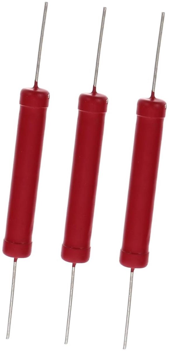 Weerstand Set - Componenten - Elektronica Reparatie - Hoge Spanning - 3 Stuks - Rood