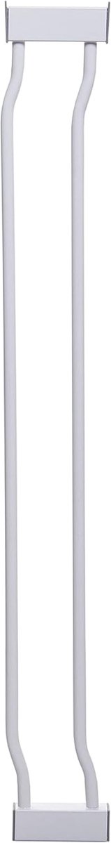 Babyhekje Uitbreiding - Poort Verlengstuk - Huis Beveiligen - Stevige Metalen Constructie - 9 cm Breed - Wit