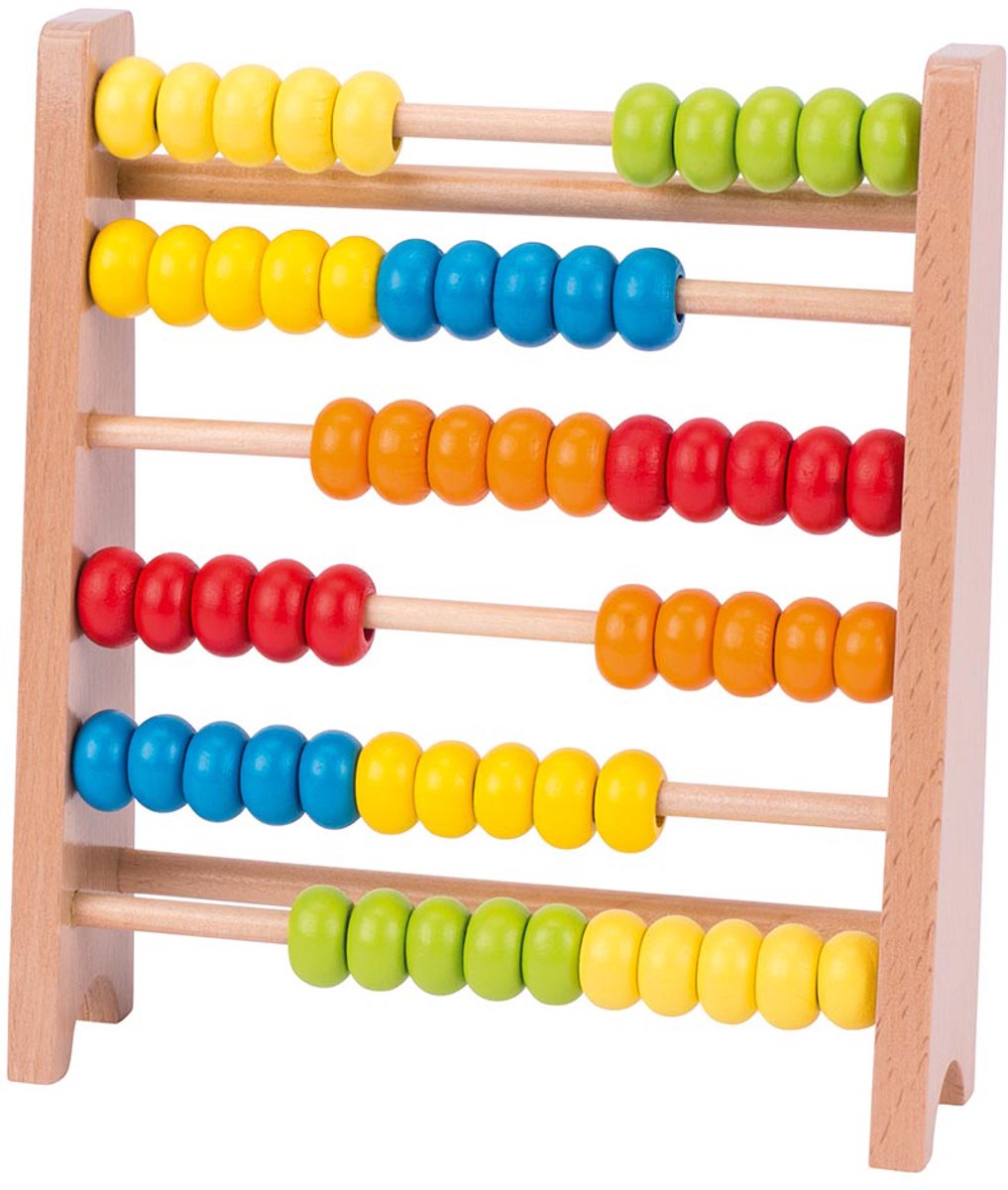 GOKI Telraam - Kleuren - 16X4,5X18Cm - Educatief - 4 Jaar — afbeelding 2