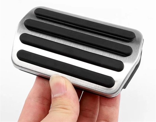 Pedaalhoezen Set - Auto Voet Pedalen - Verbeter Rijveiligheid - Antislip Oppervlakte - 1 Pak - Metaal Zwart — afbeelding 5