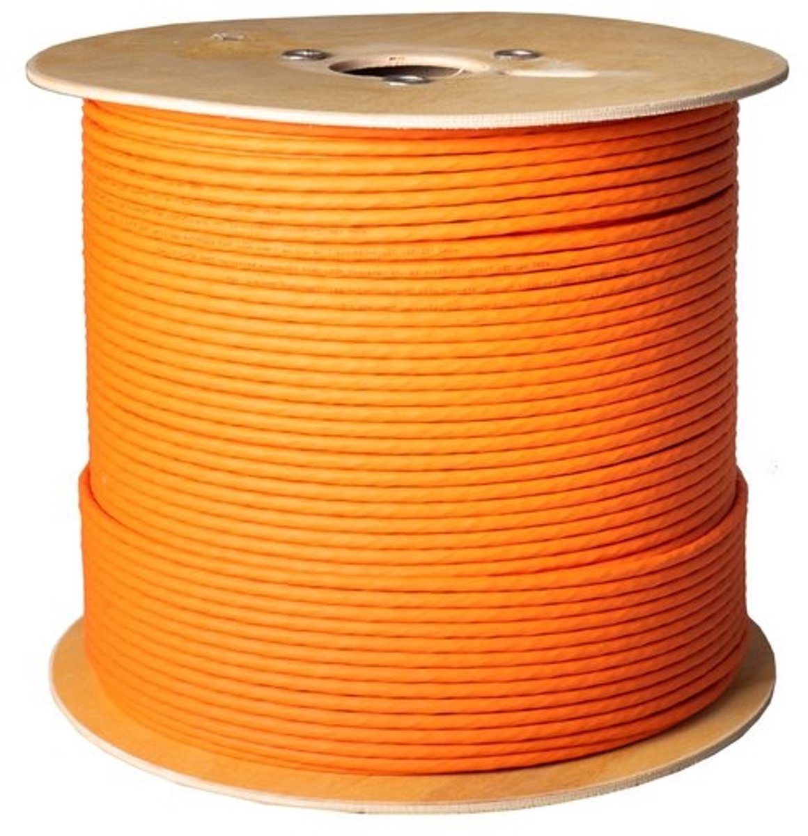 S/FTP CAT7 10 Gigabit Netwerkkabel - CU - 23AWG - Stug - LSZH - 500 meter - Oranje