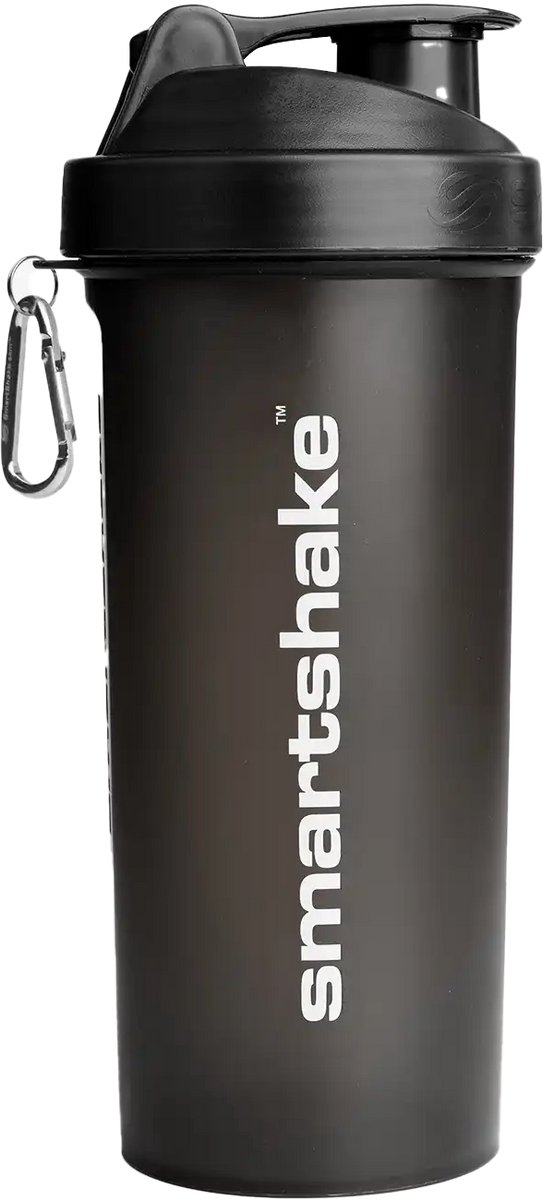 SmartShake Lite 1000ml - 1000 ml - Zwart Glanzend