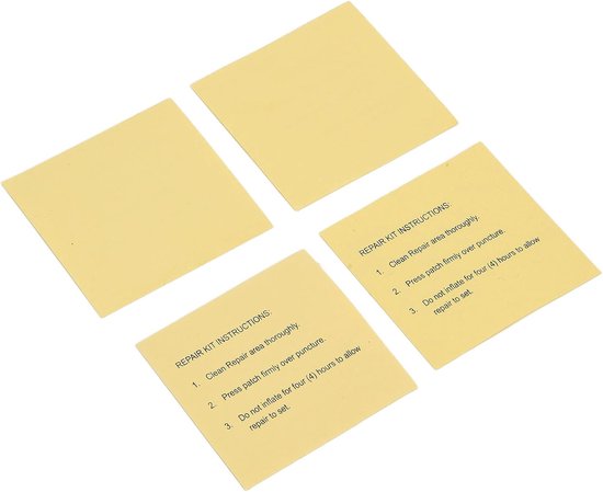 Reparatieset Zwemringen - Pleisters Opblaasbaar - Lekkages Dichten - Zelfklevend Waterdicht - 30 Stuks - Transparant — afbeelding 4