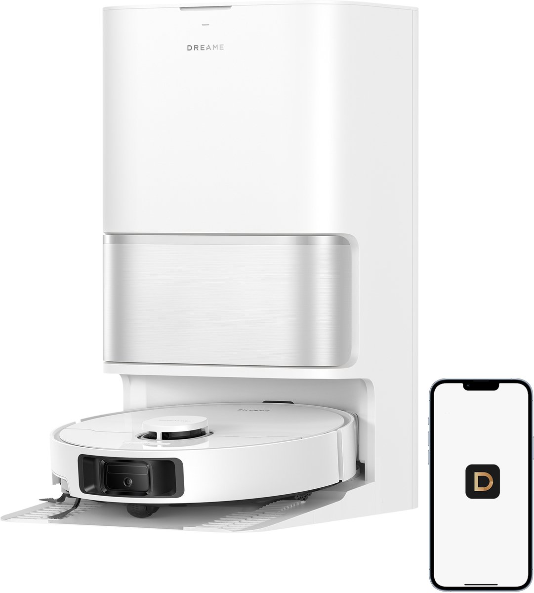 Dreame L10s Ultra Gen 3 Set – Robotstofzuiger met Dweil - 25.000 Pa Zuigkracht - Automatische Leeg- & Zelfreinigende Dweilfunctie - Custom Clean™ Technologie - Slimme zijborstels — afbeelding 2