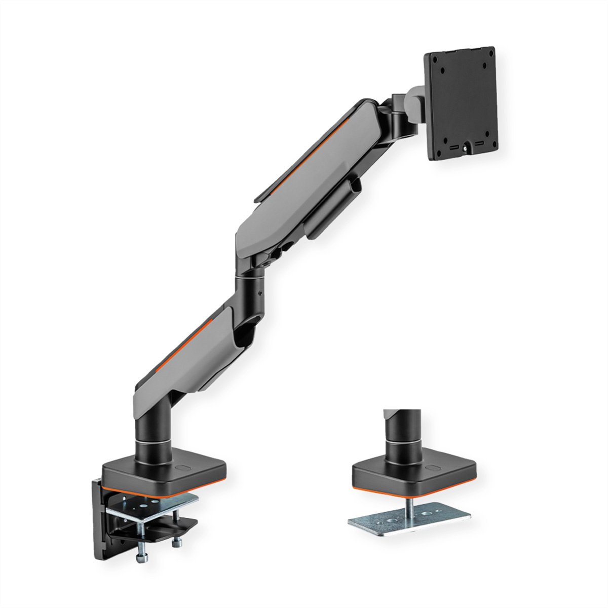 ROLINE LCD arm, tafelmontage, gasveer, 5 draaipunten, max. 20 kg