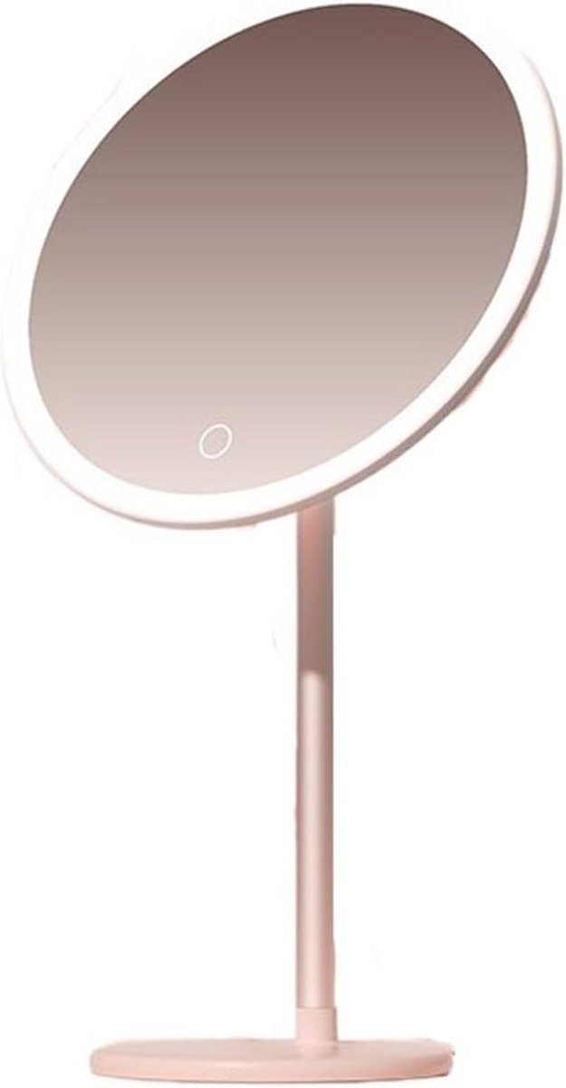 Make-up Spiegel - Verlichte Spiegel - Dagelijkse Make-up - 3-kleuren Licht - 8-inch Groot - A