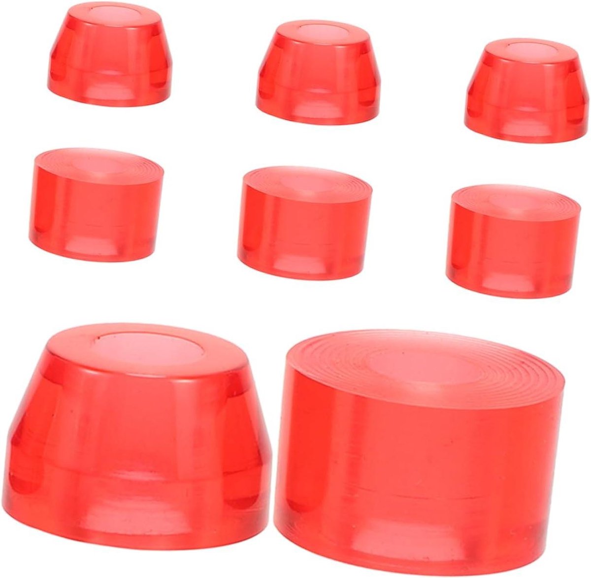 Skateboard Schokdempers PU Pakkingen Verbeterde Stabiliteit Hoge Elasticiteit 8 Stuks
