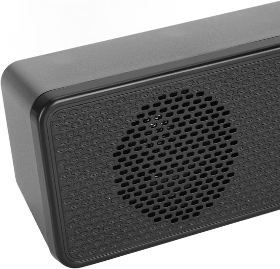 Soundbar Bluetooth - PC speaker Computerluidspreker - Muziek luisteren - Dubbele 6W luidsprekers - 33 x 8 x 7 cm — afbeelding 5
