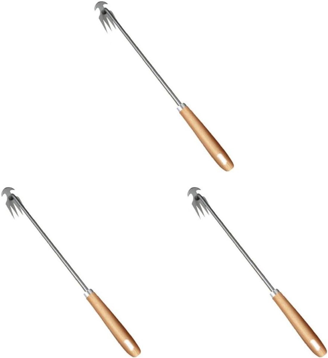 Onkruidsteker - Tuin tool - Gazon onderhoud - Roestvrij staal - 50 cm - Niet gespecificeerd