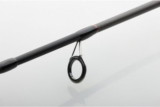 Spinning Hengel - Visuitrusting Set - Zoetwater Vissen - Glasvezel Blank Constructie - 1.80 Meter - Zwart Grijs — afbeelding 3