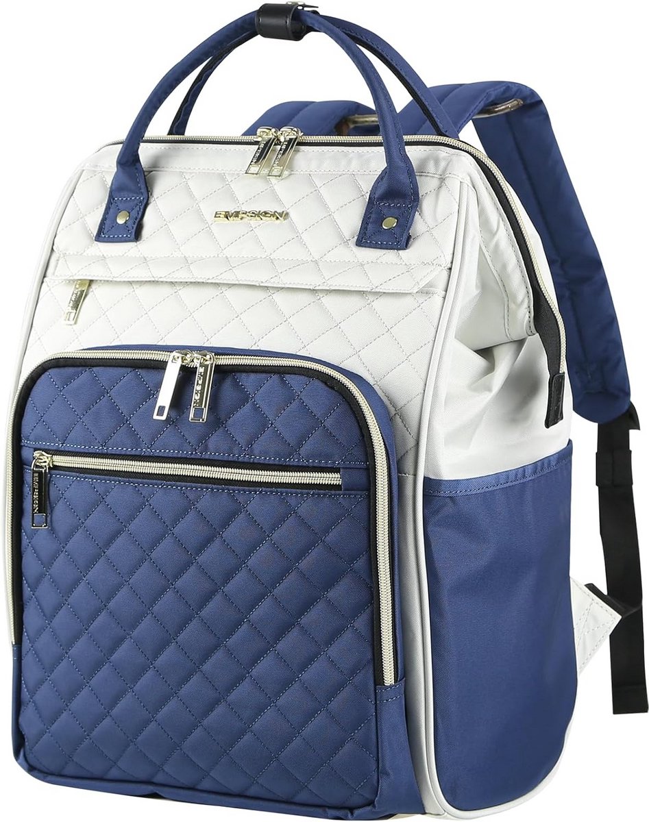Waterafstotende Laptoptas 17 Inch met USB-poort voor Dames - Ideaal voor Werk en Studie