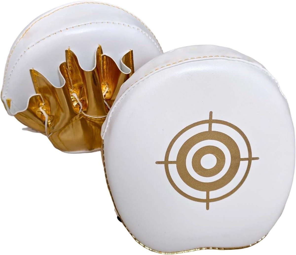 Boks Handdoel Matten - Stoot Handdoel Kussen - Vechtsport Training - Dynamische Flexibiliteit - 16x17 cm - Goud