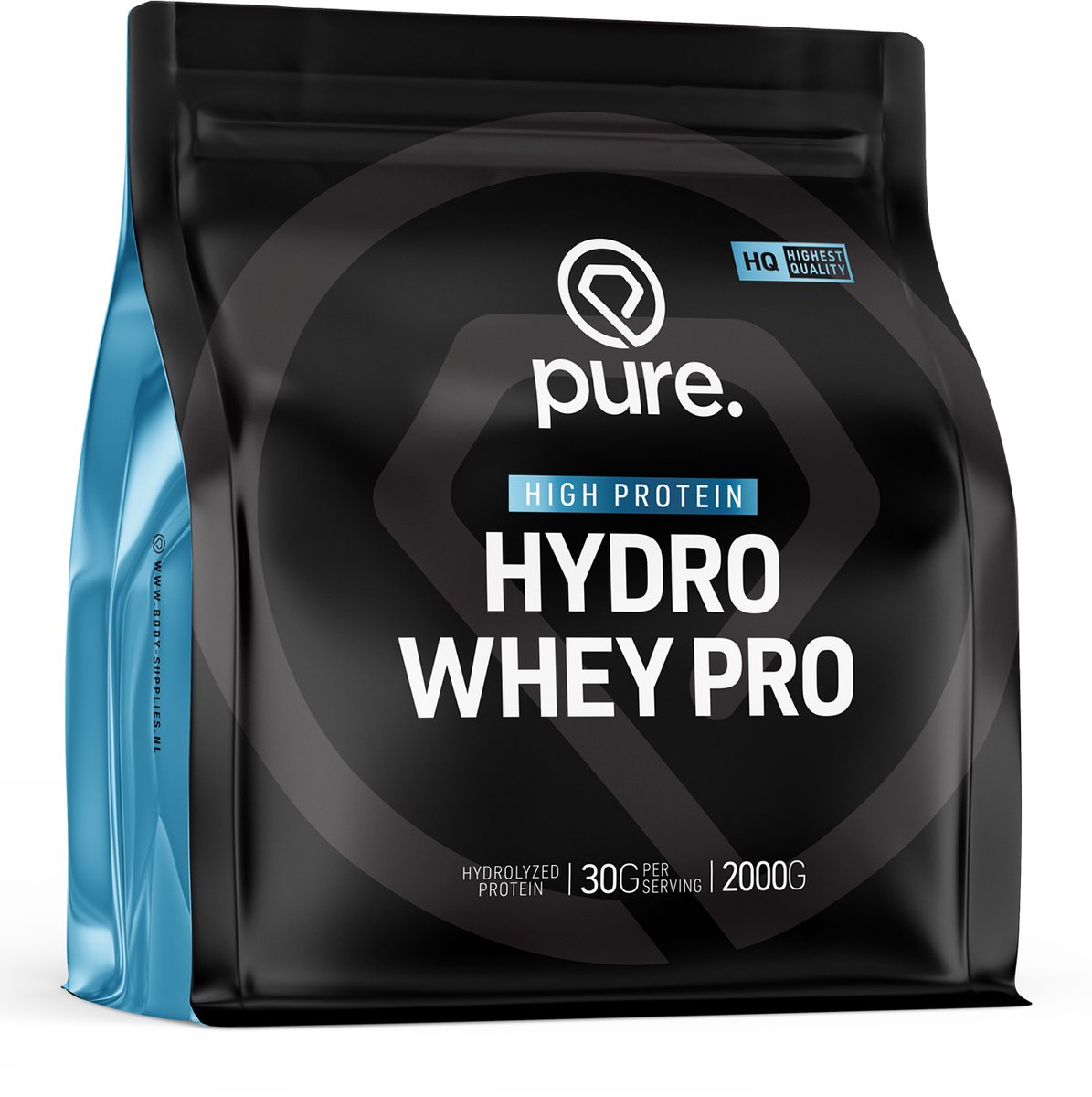 Pure. Hydro Whey Pro - vanille - 2000gr - gehydroliseerde eiwitten - BCAA - eiwitshake - hydrolisaat eiwit